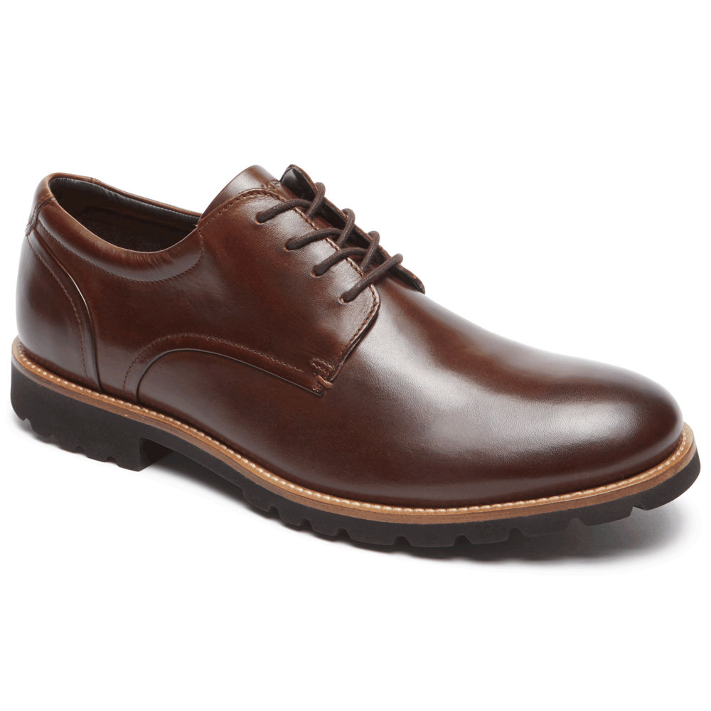 Rockport Oxfords For Mens Brown - Sharp & Ready Colben - CD1780425